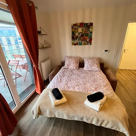 Apartment Docks Vauban Parking Prive Souterrain Terrasse